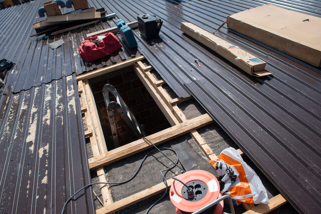 roof repair and roof hole in port st lucie, florida