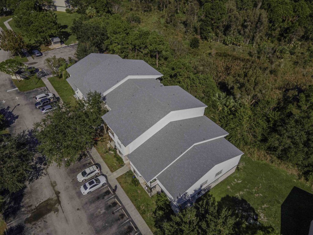 Shingle Roof, Ariel View, Vero Beach